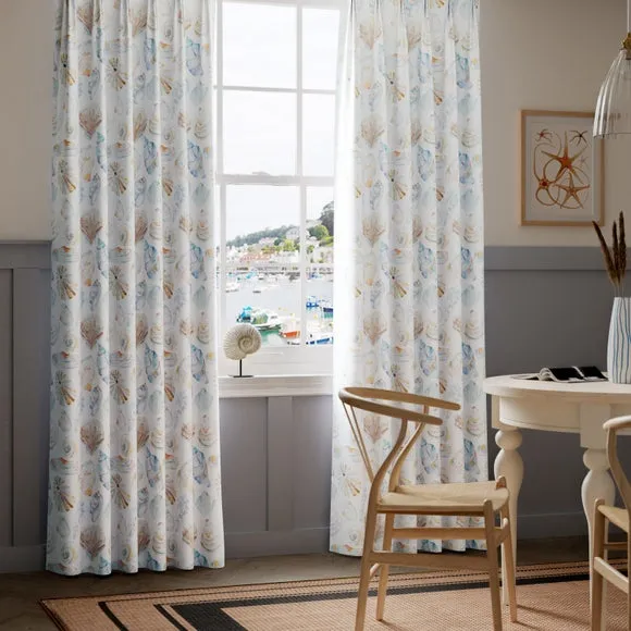 Made to Measure Curtains - Cobalt, Cotton