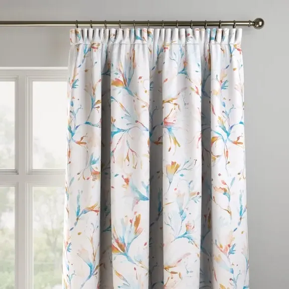 Made to Measure Curtains - Cobalt, Cotton