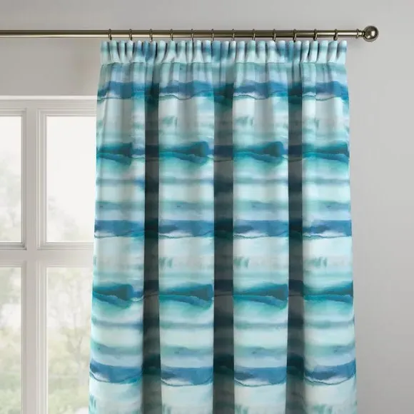 Made to Measure Curtains - Cobalt, Cotton