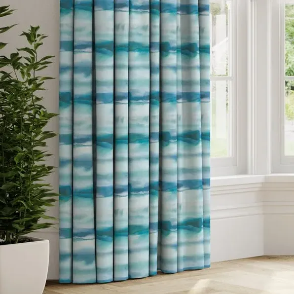 Made to Measure Curtains - Cobalt, Cotton image
