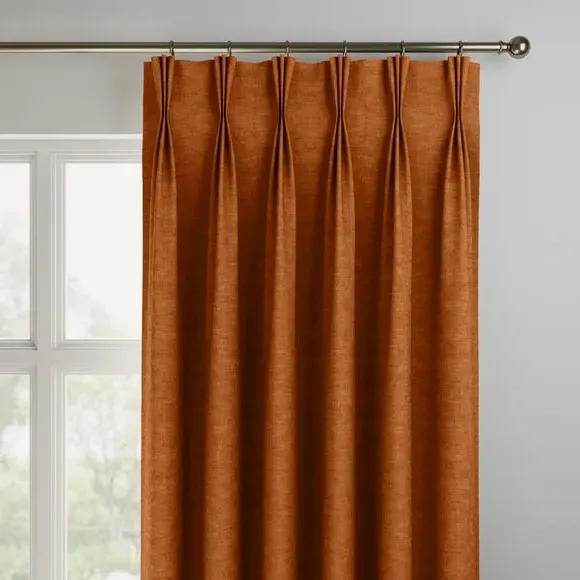 Made to Measure Curtains - Copper, Velvet
