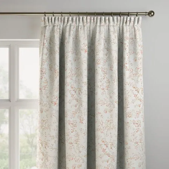 Made to Measure Curtains - Coral, Printed