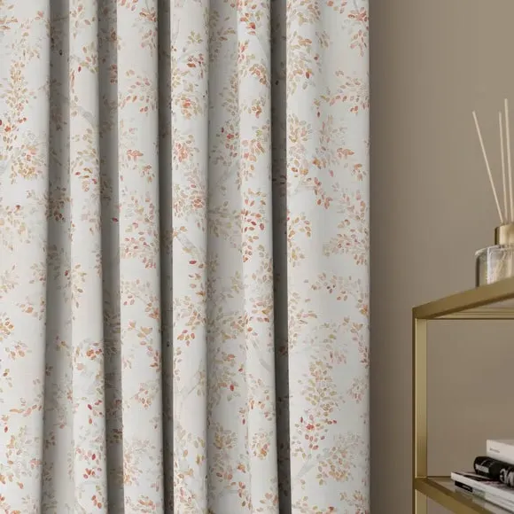 Made to Measure Curtains - Coral, Printed image