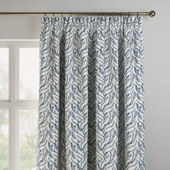 Made to Measure Curtains - Cornflower, Polycotton