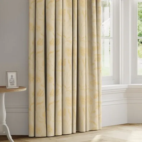 Made to Measure Curtains - Cream, Jacquard image