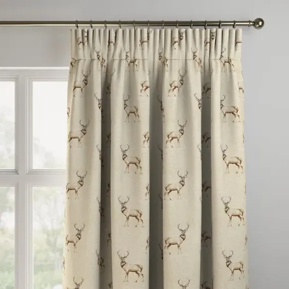 Made to Measure Curtains - Deer Print