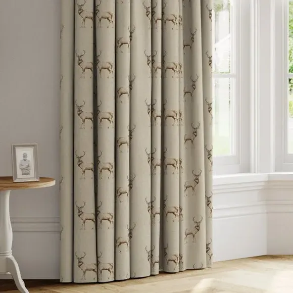 Made to Measure Curtains - Deer Print image