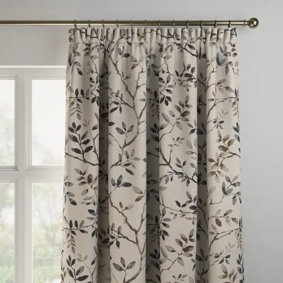 Made to Measure Curtains - Denim, Floral