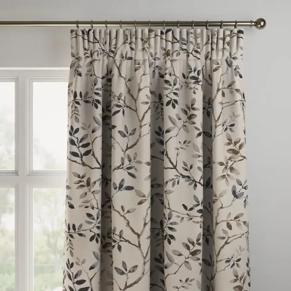 Made to Measure Curtains - Denim, Floral