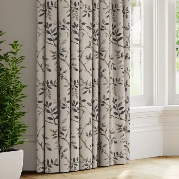 Made to Measure Curtains - Denim, Floral image
