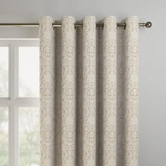 Made to Measure Curtains - Dove, Polyester