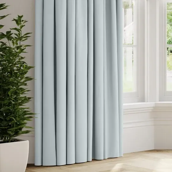 Made to Measure Curtains - Duck Egg, Cotton