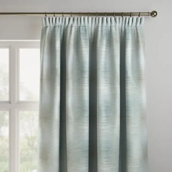 Made to Measure Curtains - Duck Egg, Shimmer