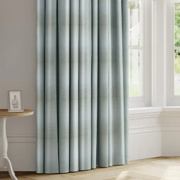 Made to Measure Curtains - Duck Egg, Shimmer