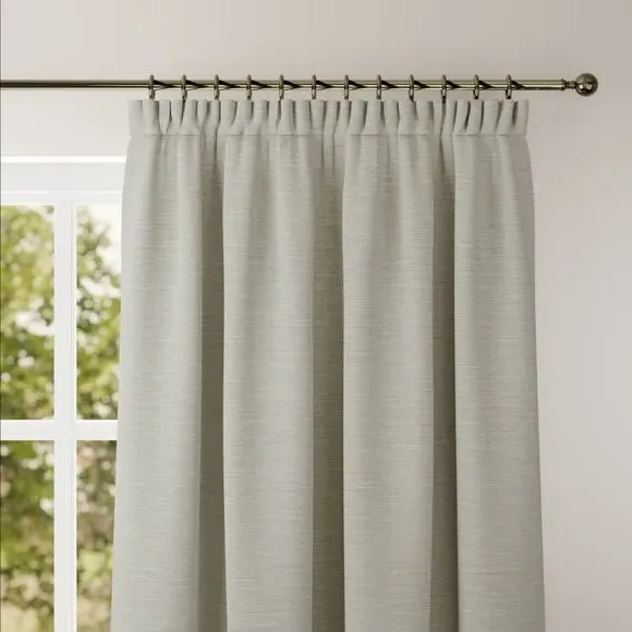 Made to Measure Curtains - Duck Egg, Textured Fabric