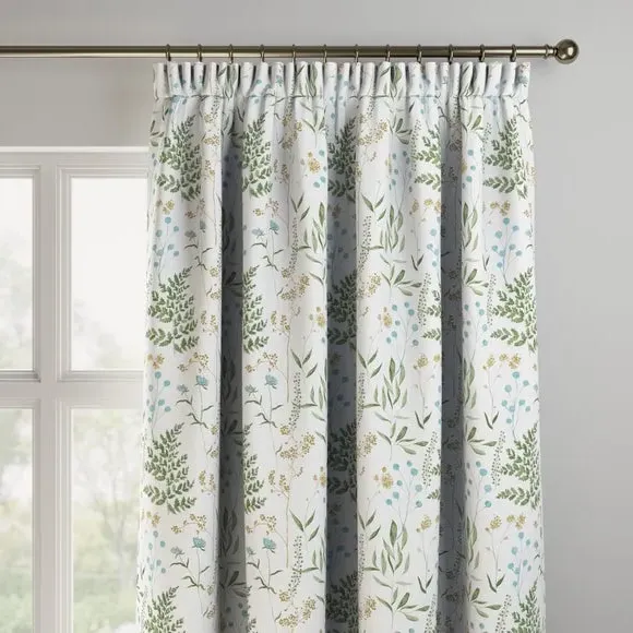 Made to Measure Curtains - Duckegg, Cotton