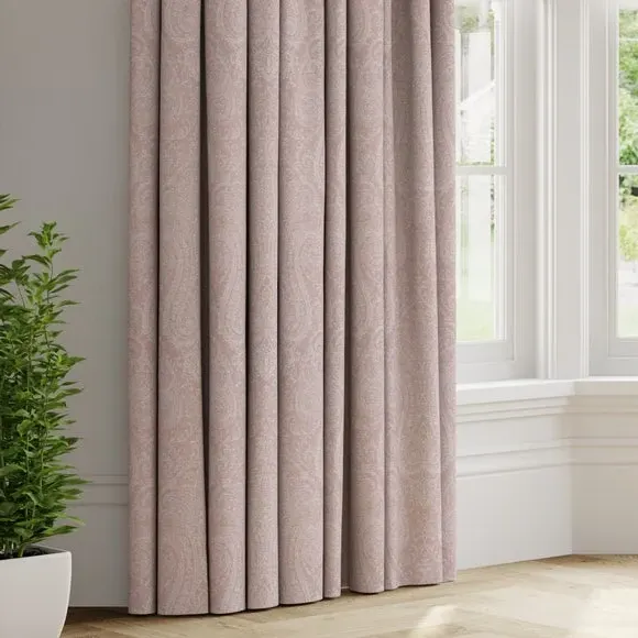 Made to Measure Curtains - Dusky Rose, Printed image