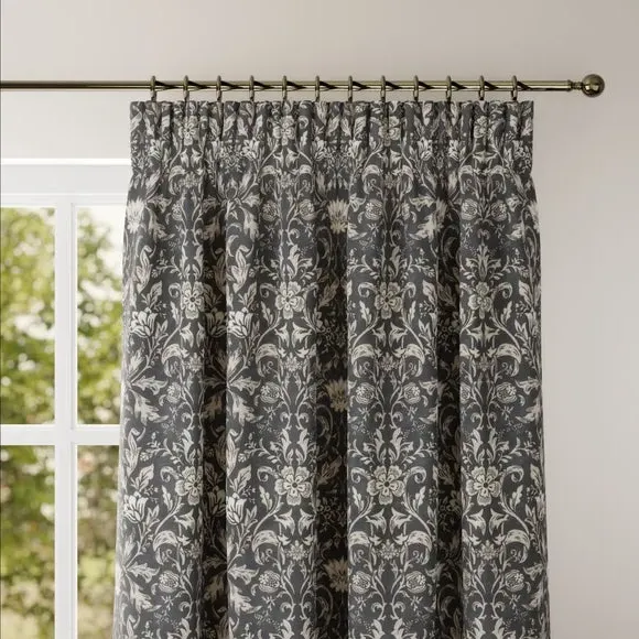 Made to Measure Curtains - Ebony, Cotton
