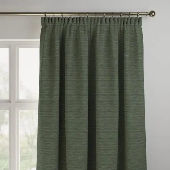 Made to Measure Curtains - Emerald, Recycled Polyester