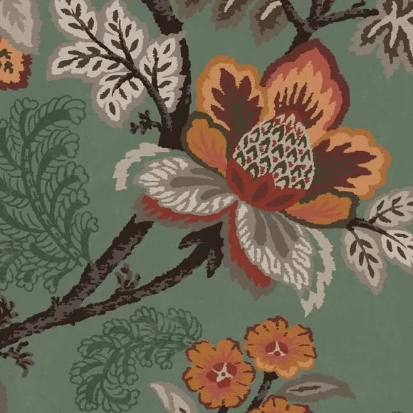 Made to Measure Curtains - Fern Green, Velvet