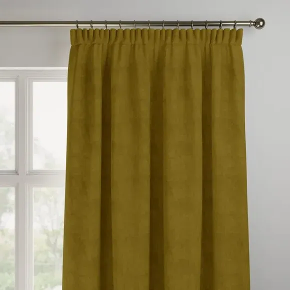 Made to Measure Curtains Fire Retardant - Chartreuse