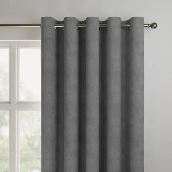 Made to Measure Curtains Fire Retardant - Grey