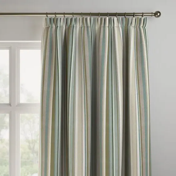 Made to Measure Curtains Fire Retardant - Jade