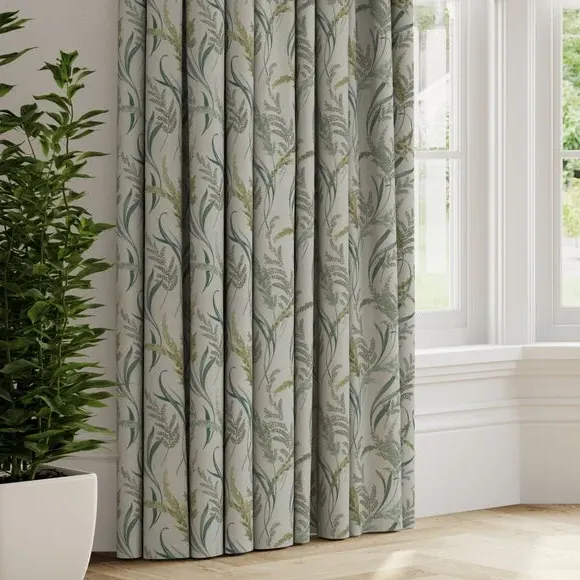Made to Measure Curtains Fire Retardant - Jade