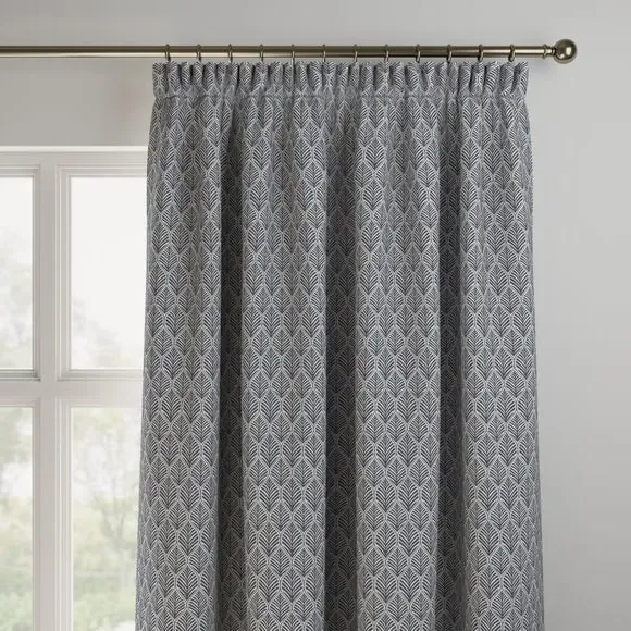 Made to Measure Curtains Fire Retardant - Navy