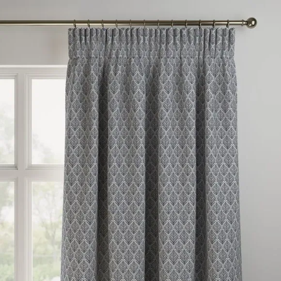 Made to Measure Curtains Fire Retardant - Navy