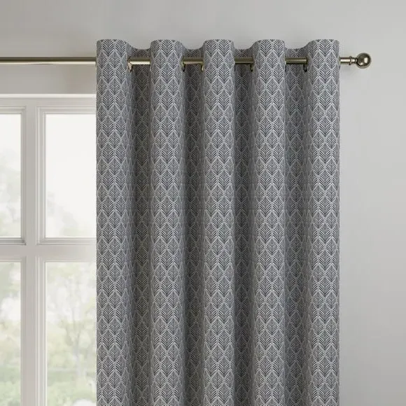 Made to Measure Curtains Fire Retardant - Navy