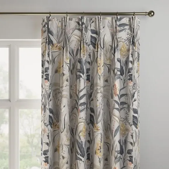Made to Measure Curtains Fire Retardant - Ochre