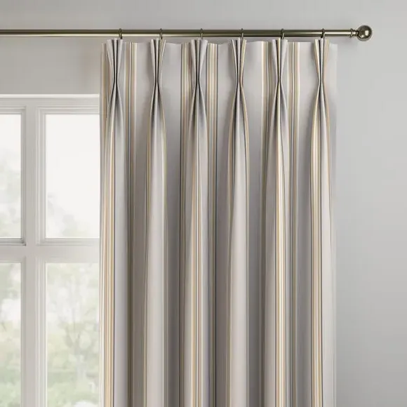 Made to Measure Curtains Fire Retardant - Ochre