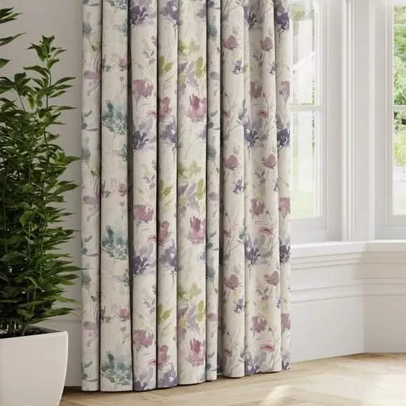 Made to Measure Curtains Fire Retardant - Thistle