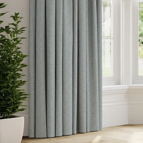 Made to Measure Curtains Geometric - Blue
