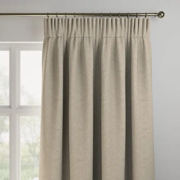 Made to Measure Curtains Geometric - Natural