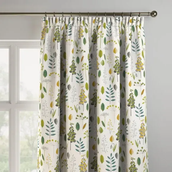 Made to Measure Curtains - Green