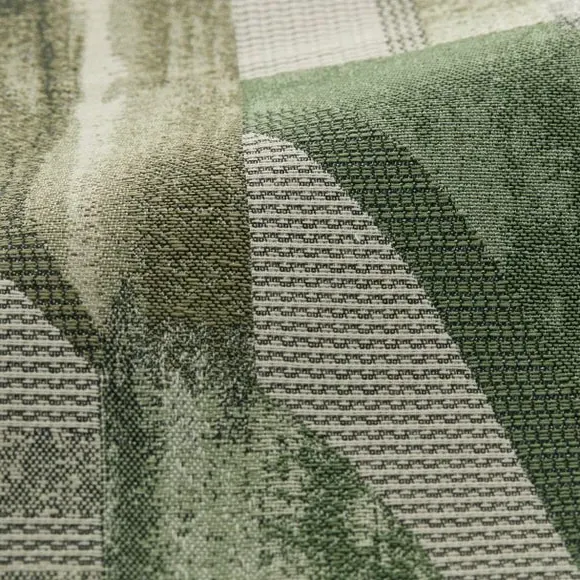 Made to Measure Curtains - Green, Jacquard