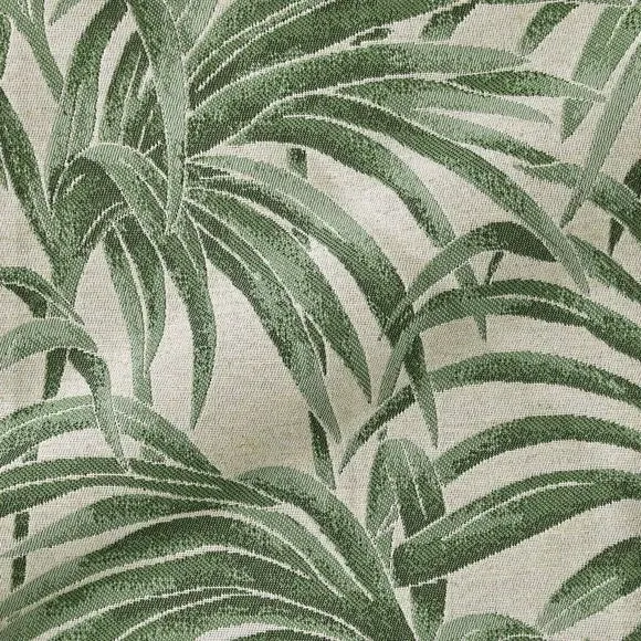 Made to Measure Curtains - Green, Jacquard