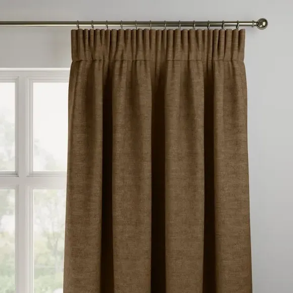 Made to Measure Curtains - Hickory, Velvet