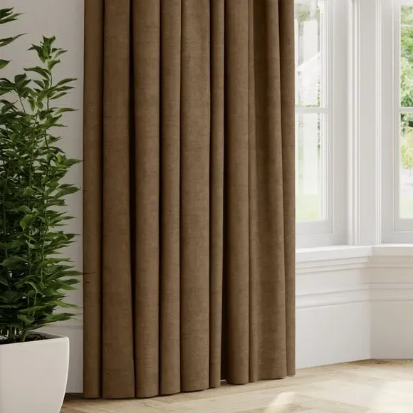 Made to Measure Curtains - Hickory, Velvet