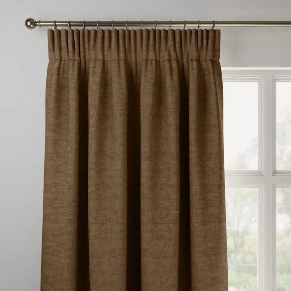 Made to Measure Curtains - Hickory, Velvet