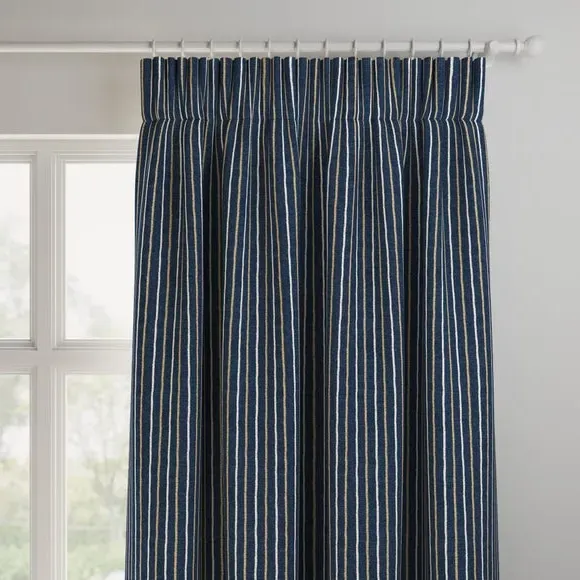 Made to Measure Curtains - Indigo, Cotton