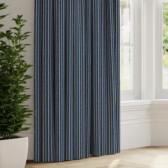 Made to Measure Curtains - Indigo, Cotton image