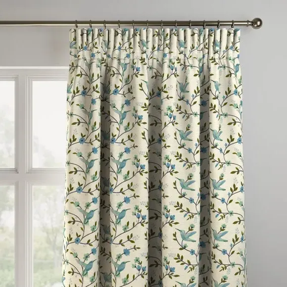 Made to Measure Curtains - Indigo, Polycotton