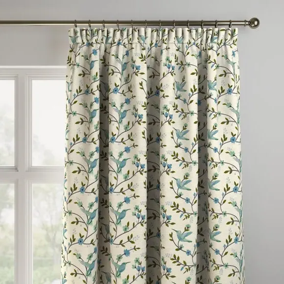 Made to Measure Curtains - Indigo, Polycotton