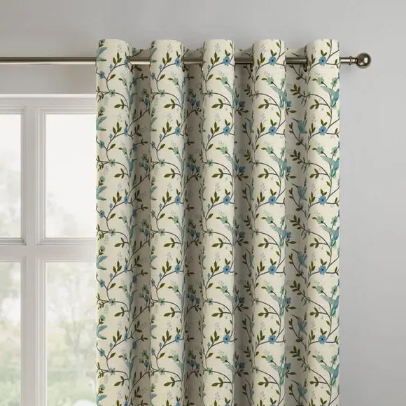 Made to Measure Curtains - Indigo, Polycotton