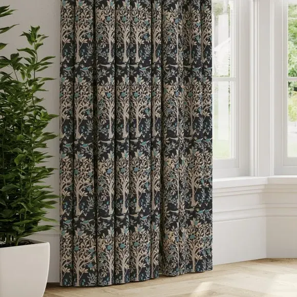 Made to Measure Curtains - Ink, Jacquard image