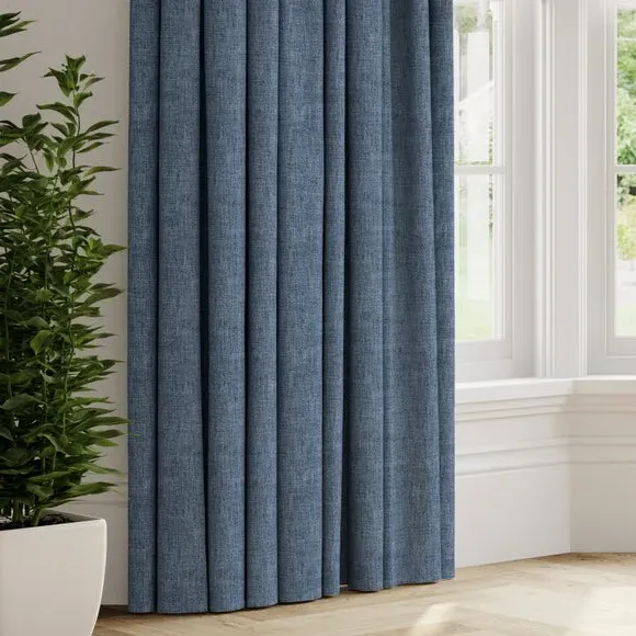 Made to Measure Curtains - Ink, Recycled Polyester
