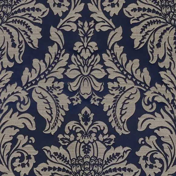 Made to Measure Curtains - Ink, Satin